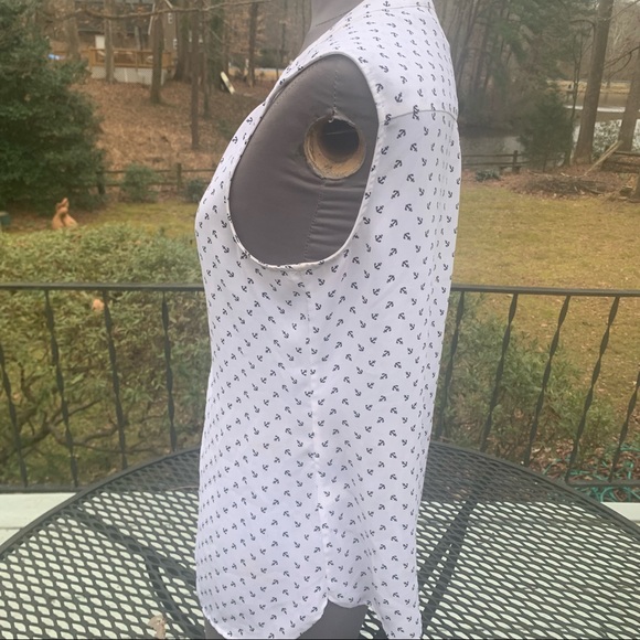 Banana Republic women’s anchor blouse 10P - Picture 7 of 9